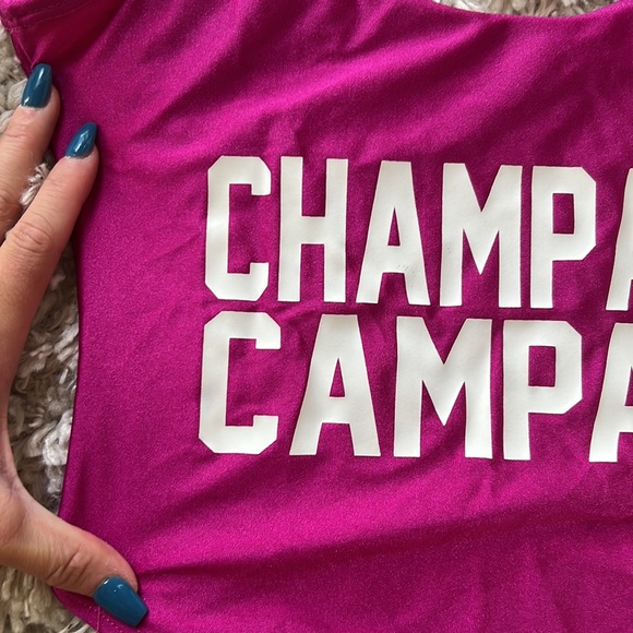 Private Part Fuchsia pink one piece swimsuit - Picture 2 of 4